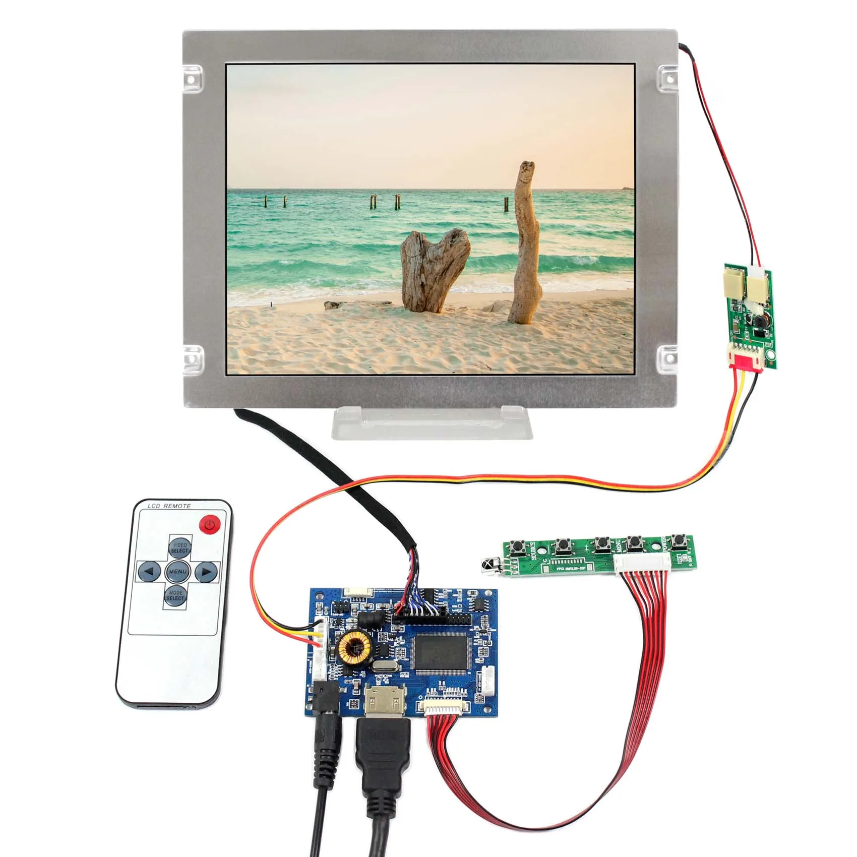 

LCD Screen 8" PD080SL3 800X600 8 inch 20Pin LCD Industrial Screen with HD MI LCD Controller Board