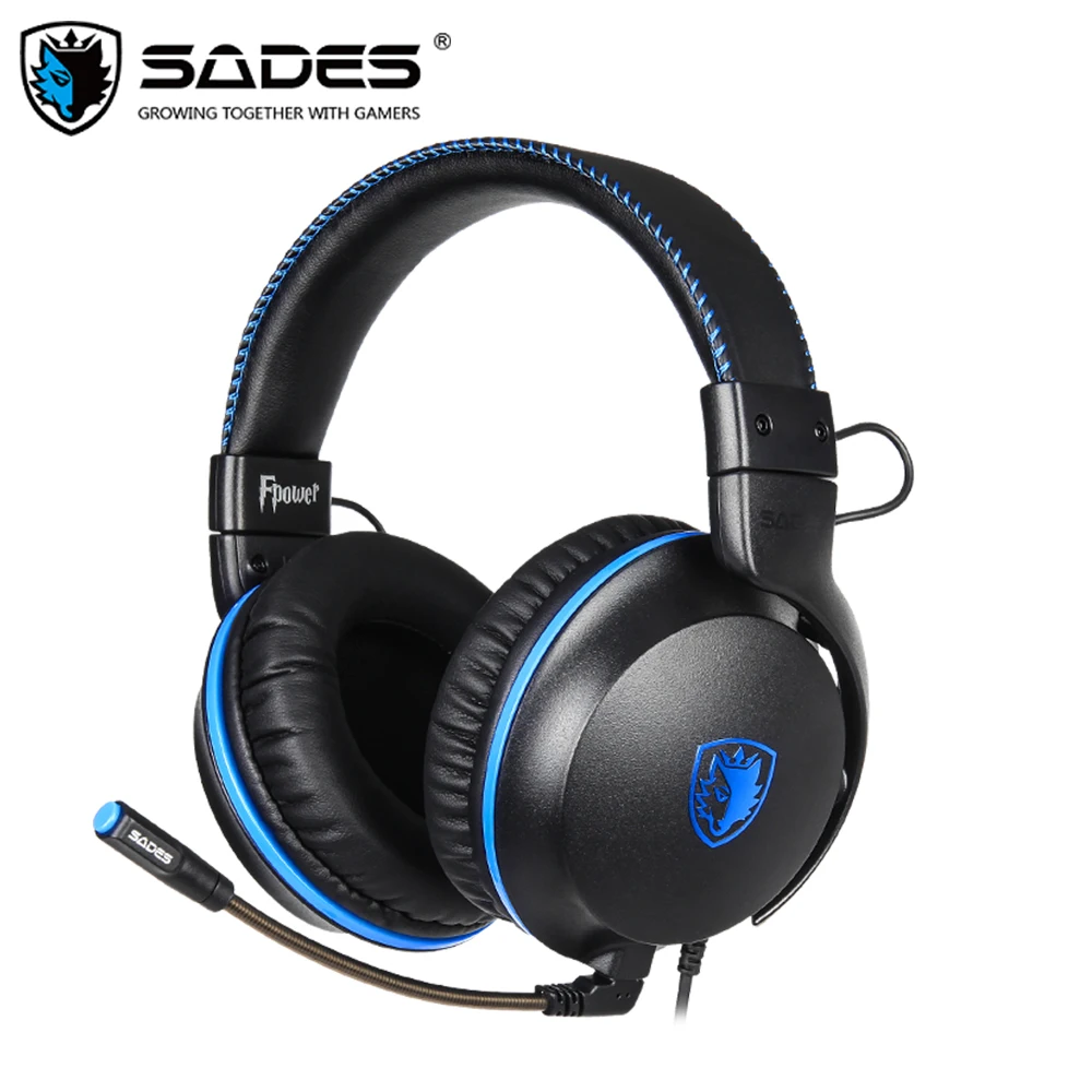 

SADES FPOWER Stereo Sound Gaming Headphones 3.5mm Headset For Xbox/PS4/PC/N Switch/Laptop/Mobile