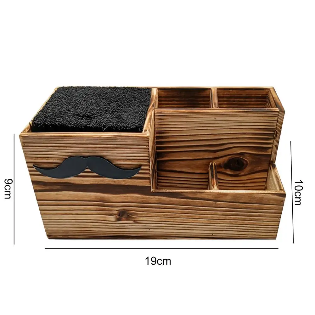 

1Pc Hairdressing Tool Storage Box Barbershop Storage Box Scissor Display Rack Scissors Stand For Hair Salon Carry Easy