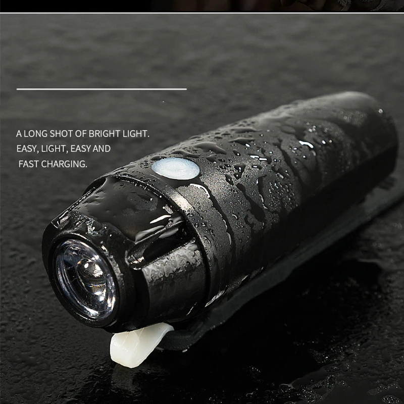 Передний светодиодный фонарь для велосипеда водонепроницаемый с зарядкой по Usb