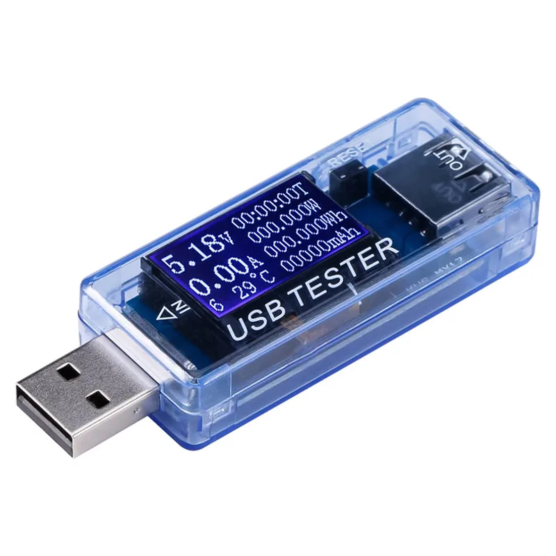 8 в 1 USB Ток Напряжение тестер емкости Цифровой вольтметр Voltimetro мобильный детектор