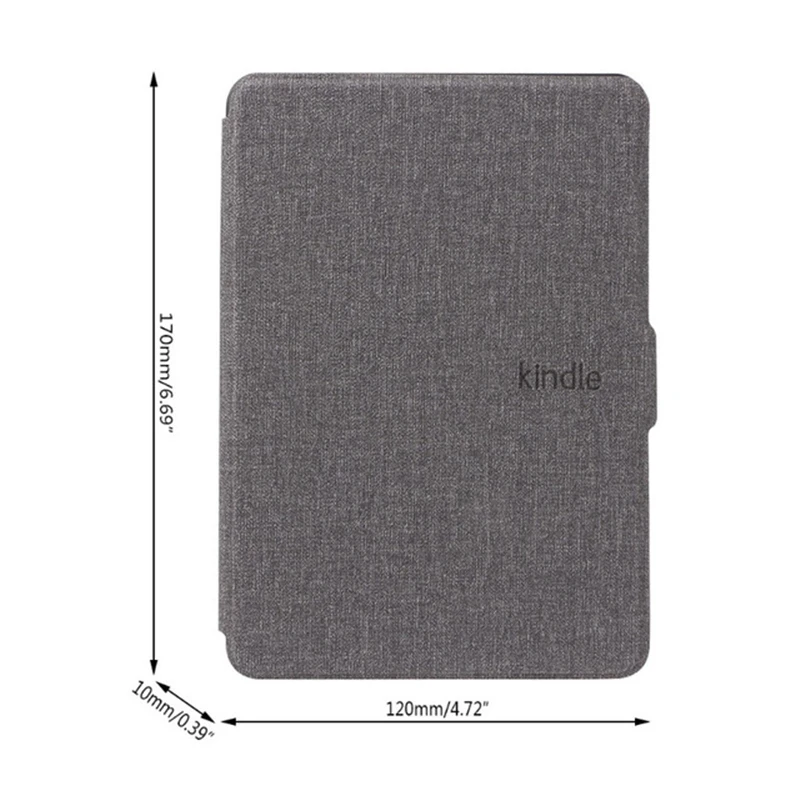 Магнитный жесткий чехол для Kindle Paperwhite 4 тканевая текстура 2018 10-го поколения