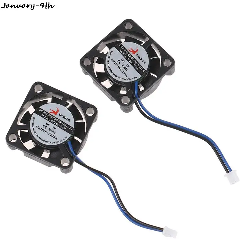 Ультраминиатюрный бесщеточный Электрический вентилятор постоянного тока 5 в 6 2507