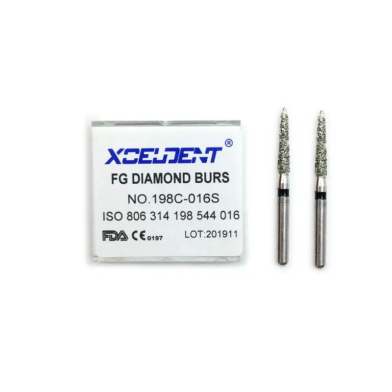 10 шт. горячая Распродажа алмазные стоматологические боры для полировки