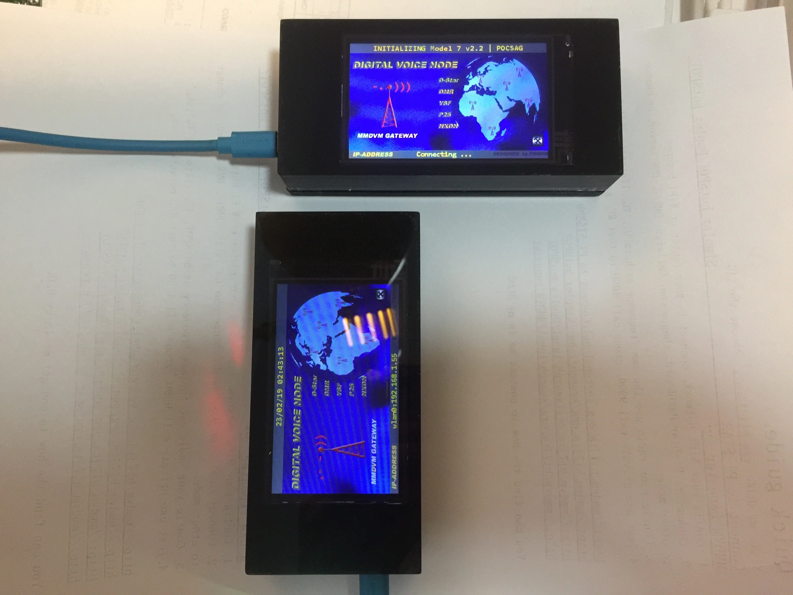 От BI7JTA MMDVM UHF VHF UV Hotspot для P25 DMR YSF DSTAR NXDN + Raspberry Pi zero W чехол 3 2 дюймовый Nextion LCD|Антенны