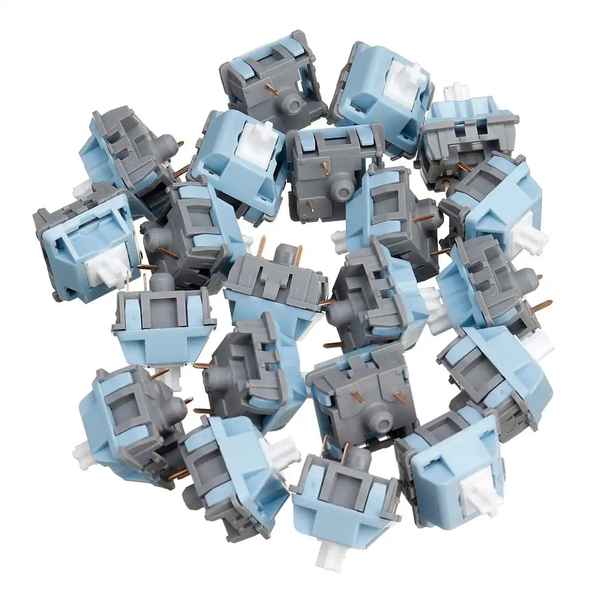 

FEKER Switch 110 Keys Airy Mechanical Switch like Tealios Switch 67g Linear for Mechanical Keyboard 3 Pin Undefined DIY