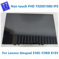 original 15 6 full fhd ips lcd display screen with front glass assembly 5d10r06098 for lenovo ideapad 530s 15ikb 530s 15 81ev