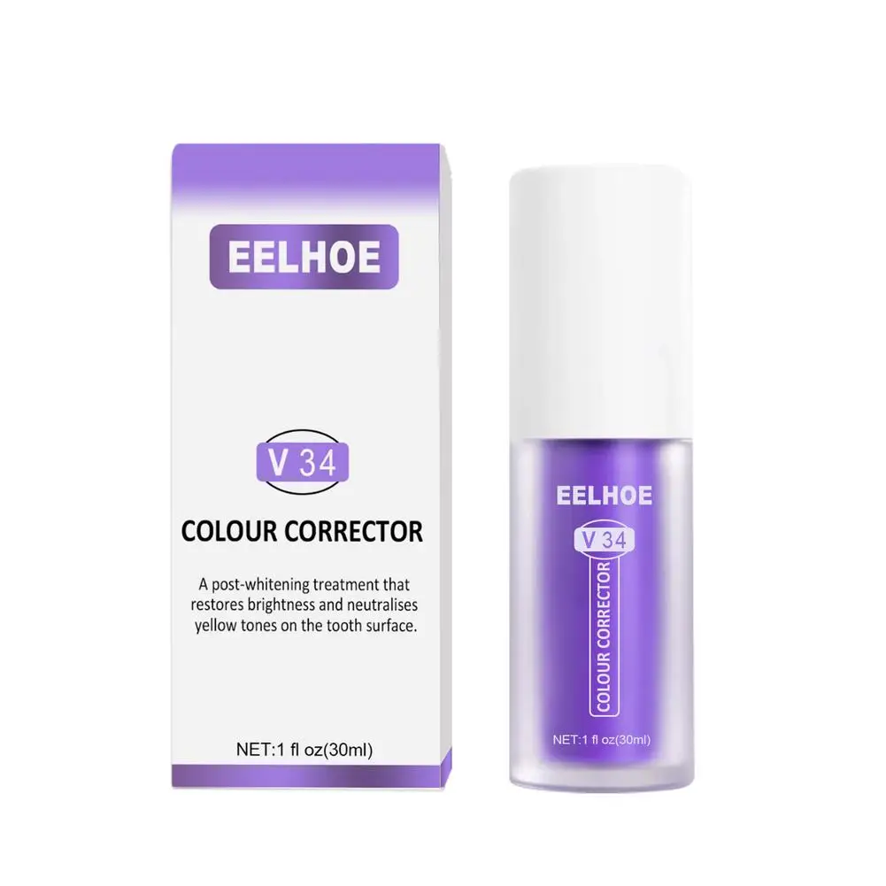 

Teeth Whitening Cream - Teeth Whitening Tool - Affordable Effective Whitening Cream - Coffee Stains Teeth Color Corrector Cream
