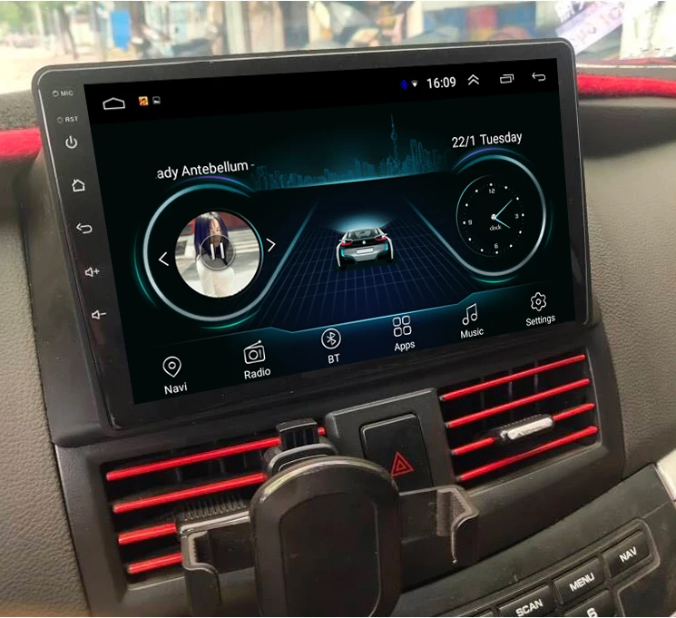 Автомагнитола с GPS камерой встроенный Wi Fi микрофон мультимедийный плеер отличный