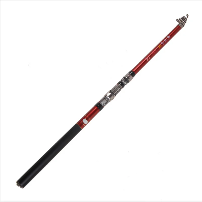 

3.0m---1.8m new telescopic hand-sea dual-use fishing rod Rocky fishing rod Super hard, super light, super portable fishing gear
