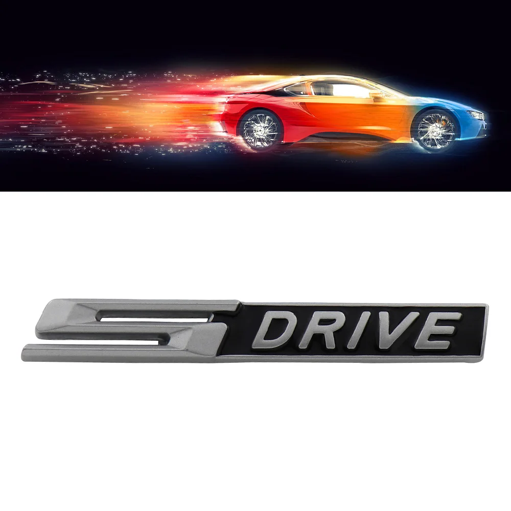 Серый серебряный S диск для крышки багажника крыла эмблема наклейка значок