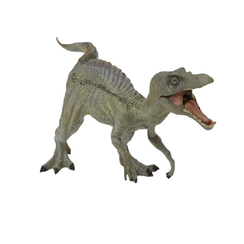 

Simulation Static Solid Wild Animal Model Ornaments Movable Jaw Spinosaurus Children Educational Props Scene Decoration Kids Din