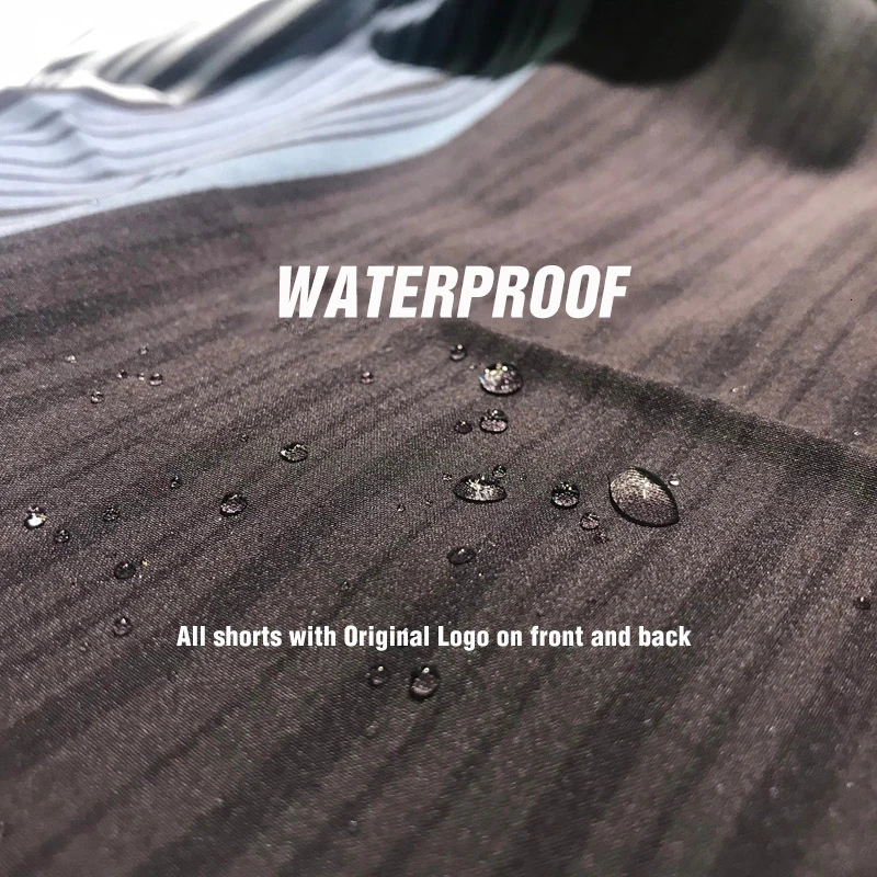 Мужские бермуды фирменные купальники пляжные шорты из спандекса 2020 в полоску