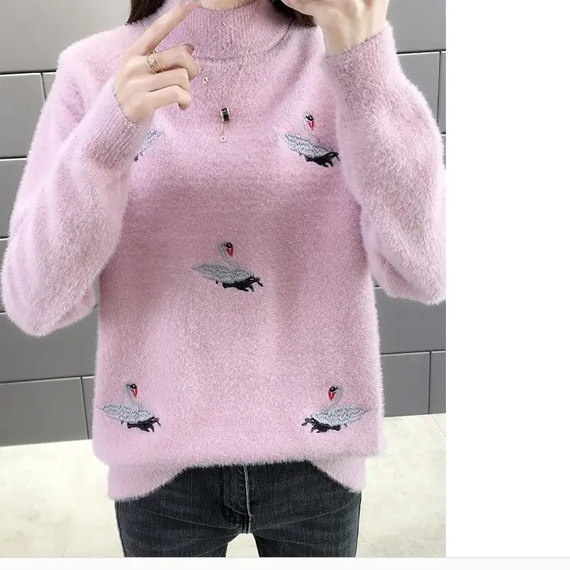 

Женский свитер-пальто с длинным рукавом, весна-осень-зима 2021