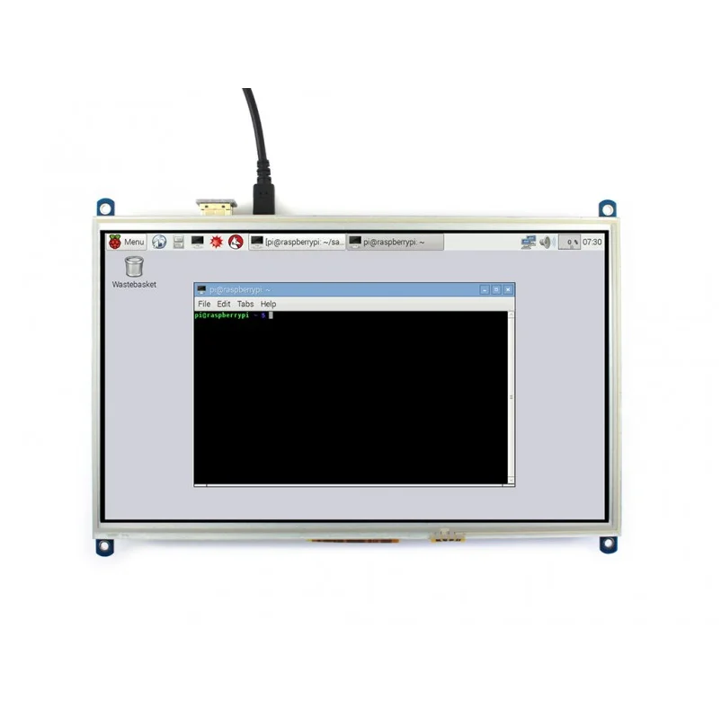 Waveshare 10,1 дюймов HDMI ЖК-монитор резистивный сенсорный экран Разрешение 1024*600 дисплей предназначен для любой версии Raspberry Pi