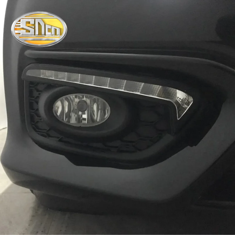 SNCN 2 шт. Светодиодный дневной ходовой светильник для Honda Brio 2016 2017 2018 автомобильные