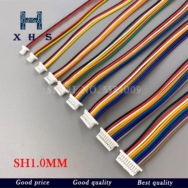 

Разъемы SH1.0 SH 1.0mm 2/3/4/5/6/7/8/9/10Pin 5шт