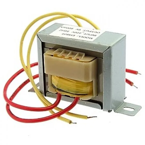Трансформатор 9V 8W EI48*20 220V (75*63*43мм)|Трансформаторы| |