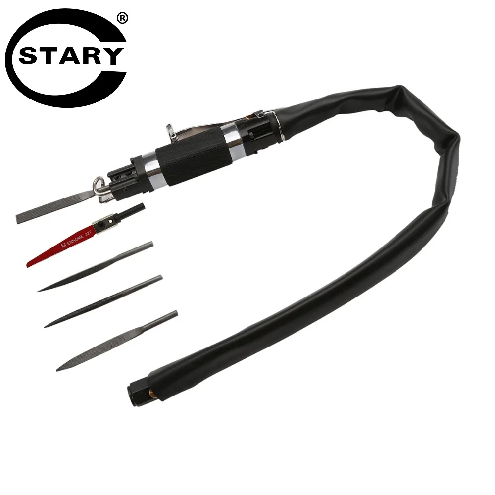 2-in-1 Reciprocating Air Body Saw and Files Kit Pneumatic File Tool Polishing Tools Polisher | Инструменты