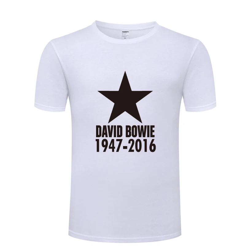 Blackstar Ziggy 1947 2016 Дэвид Боуи Мужская футболка новинка 2018 короткий рукав круглый