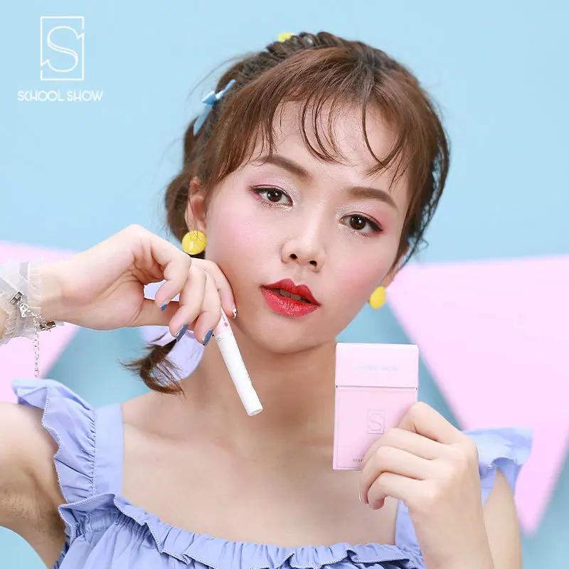 Набор губной помады 4 цвета бархатный матовый стойкий водонепроницаемый Бальзам