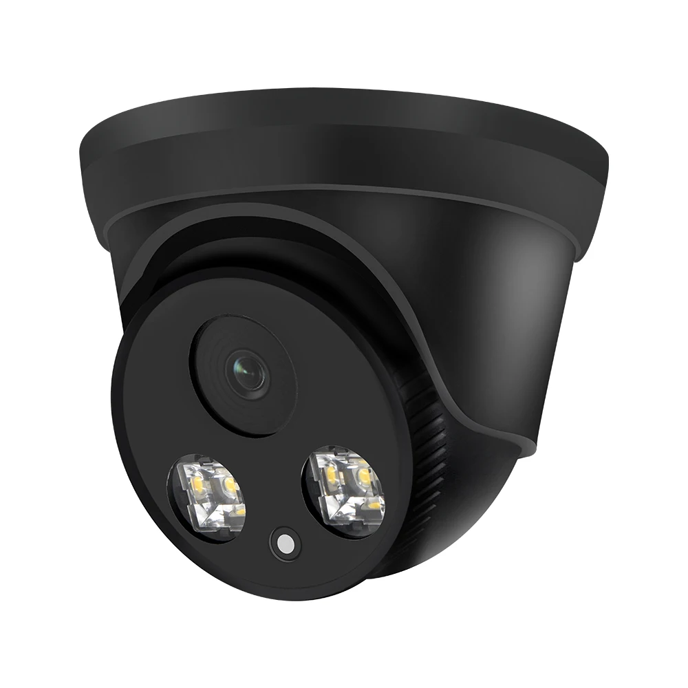 Купольная IP камера видеонаблюдения Hikvision совместимая с POE 8 Мп 5 HD ИК 30 м H.265 P2P Plug &