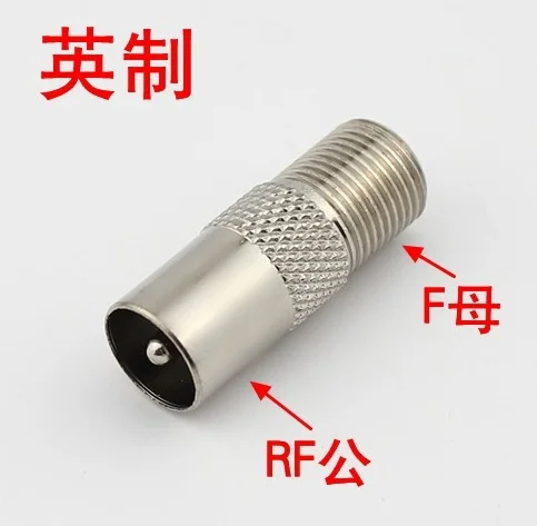 

50 шт., штекер для телевизора IEC PAL DVB-T