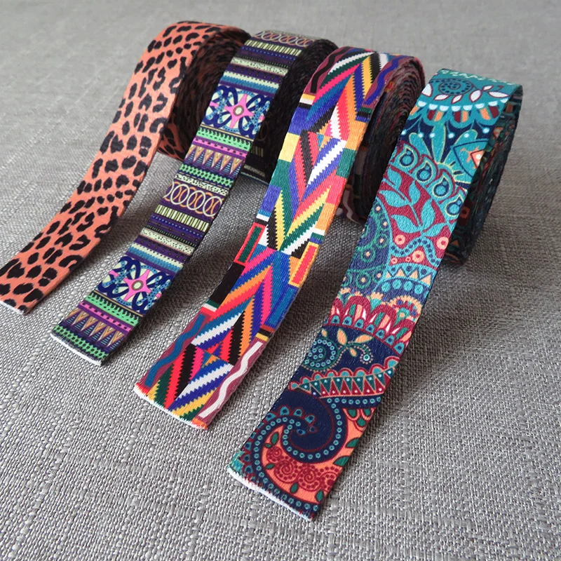 

1 Yard Width 25mm 38mm Yoga Webbing Luggage Strap Dog Collar Leash Rope Harness Bag Garment Sewing Decorative Belt DIY Accessory