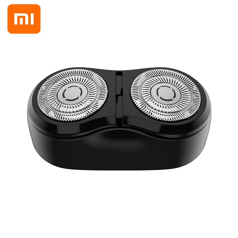 Xiaomi Mijia, мужская электробритва, портативная, 2 лезвия, электронный триммер для бороды, USB Перезаряжаемый, умный станок для бритья бороды