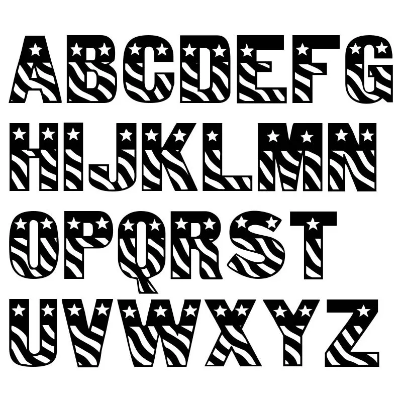 26 шт. декоративные трафареты для скрапбукинга Английский алфавит|Вырубные