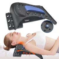 magnetic back massager stretcher apparatus for neck traction device cervical correction fitness lumbar spine pain support relief