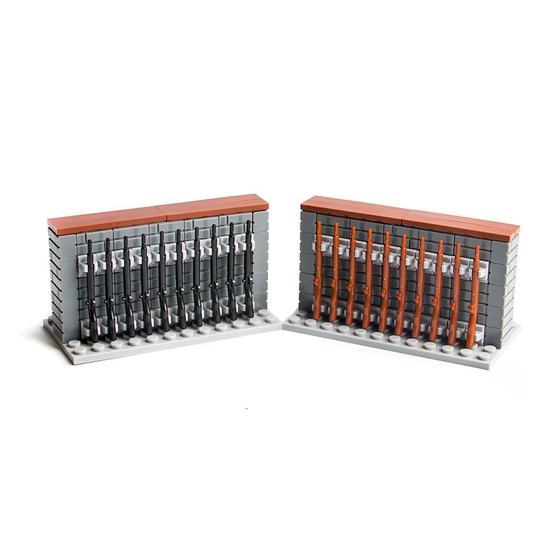 Вторая мировая война солдаты винтовка оружие строительные блоки армия MOC