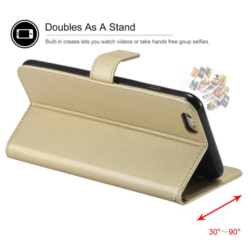 Однотонный кожаный чехол-кошелек для POCO X3 NFC Xiaomi Redmi Note 4 5 6 7 8 8T 9 9S 9A 9C Pro 7A 8A A3 10