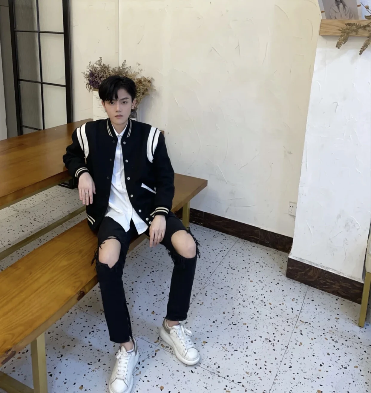 

2021 new luxury brand classic style high quality logo complete fashion versatile baseball suit men's and women's same coat