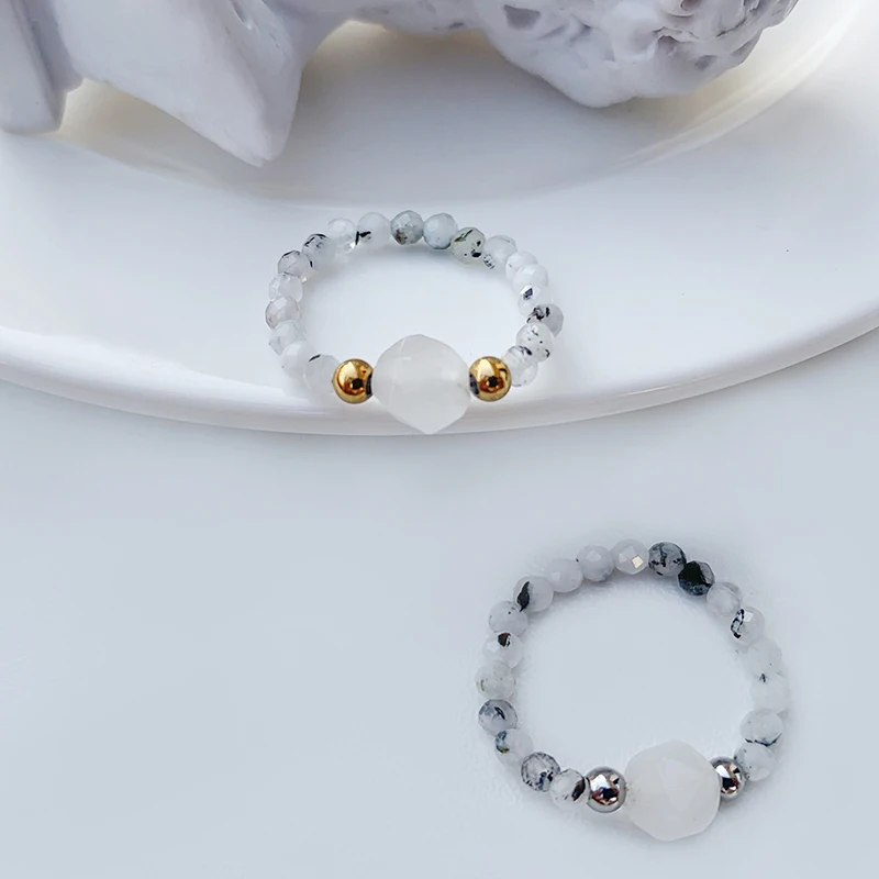 Браслет из Тигрового Глаза/аметиста/аквамарина/агата/драгоценных камней круглые