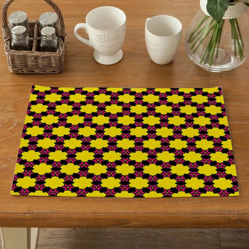 Fuwatacchi желтый теплоизолирующая подставка кухонная салфетка-подставка со