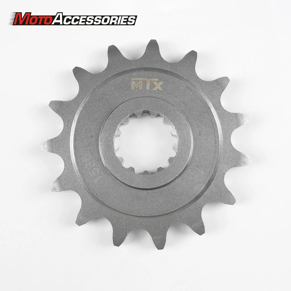 For Yamaha Road Motorcycle Steel Front Engine Sprocket Full Rear Sprockets Of OE Type Rubber Cushioned 15T | Автомобили и