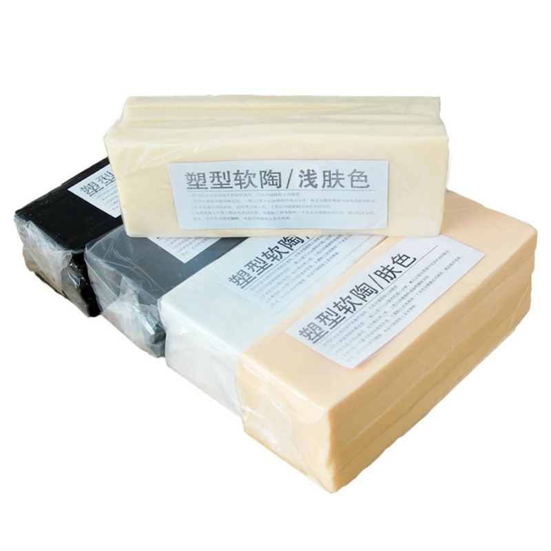 

500G Soft Clay Oven Bake Polymer Clay DIY Handmade Prototype Material Sculpture Soil Ceramic Doll Clay