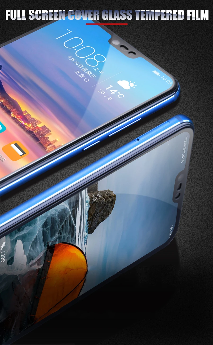 Полное покрытие из закаленного стекла для huawei Honor View 10 20 V8 V9 V10 V20 Защитное стекло для HONOR 8 9 10 20 Lite защита экрана