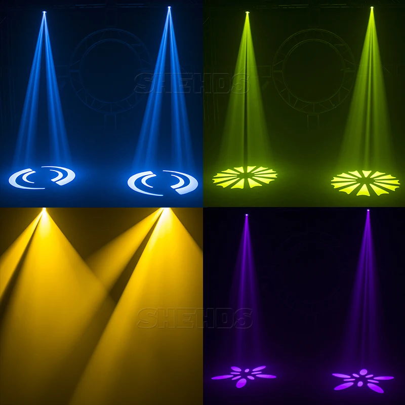 230W LED Lyre Moving Head Light 6/18 Channel Spot Beam DMX512 DJ Party Bar Show Stage Effect Machine Night Club Wash | Освещение