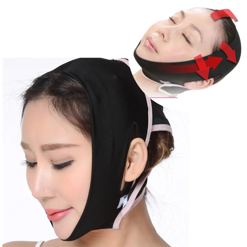 Тонкая 3d-маска для лица V-образная маска лифтинга тонкая щек тонкий пояс