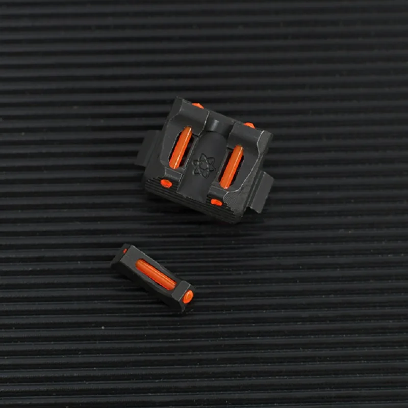 

GLOCK ACCESSORIES PARTS Steel Fiber Optic Front Sight Rear Sight for G17 G19 G22 G23 G24 G26 G27 G33 G34 G35 G38 G39 G43