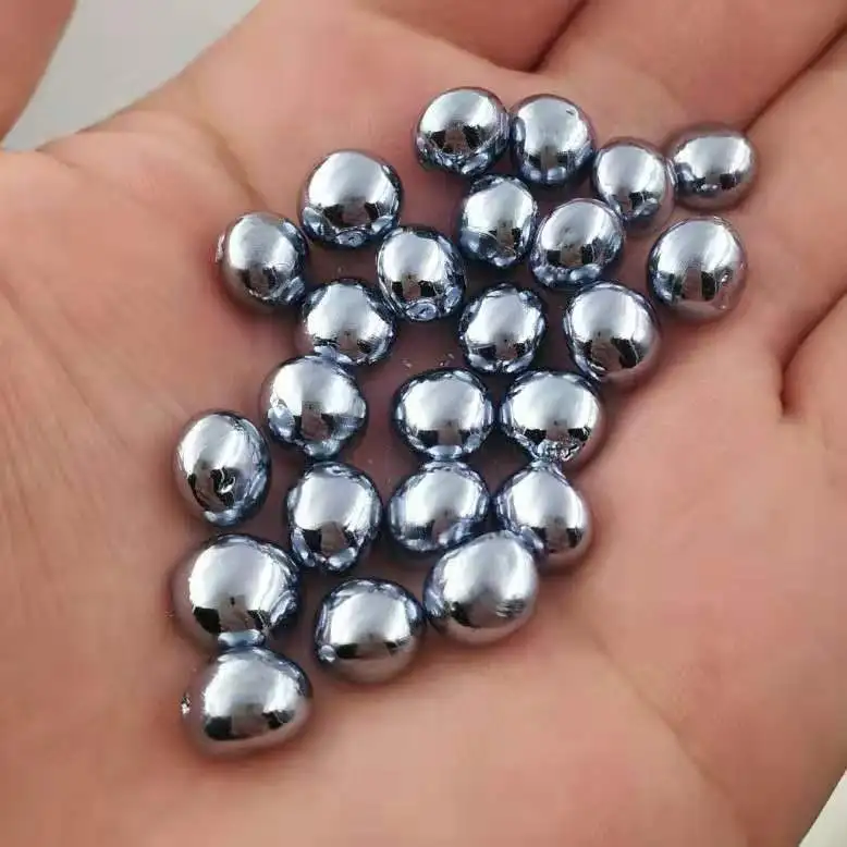 

Free shipping 99.98% purity ruthenium metal round ruthenium melt ball / Ru single shiny pellet