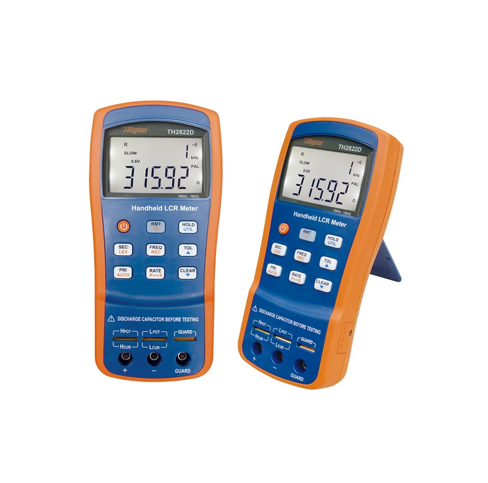 

Tonghui TH2822D Handhel LCR Meter Digital bridge Measurement of Inductance Resistance Capacitance Inductance tester