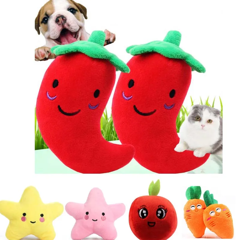 Пищащая плюшевая игрушка для собак мягкие жевательные игрушки с Пищалками