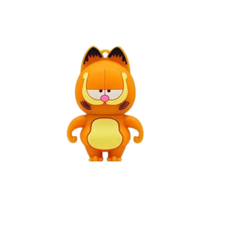 

New Usb 2.0 Cartoon Garfield Usb Flash Drive 128Gb 4Gb 8Gb Pendrive 16Gb Pen Drive 32Gb 64Gb Mini Usb Memory Stick Free Shipping