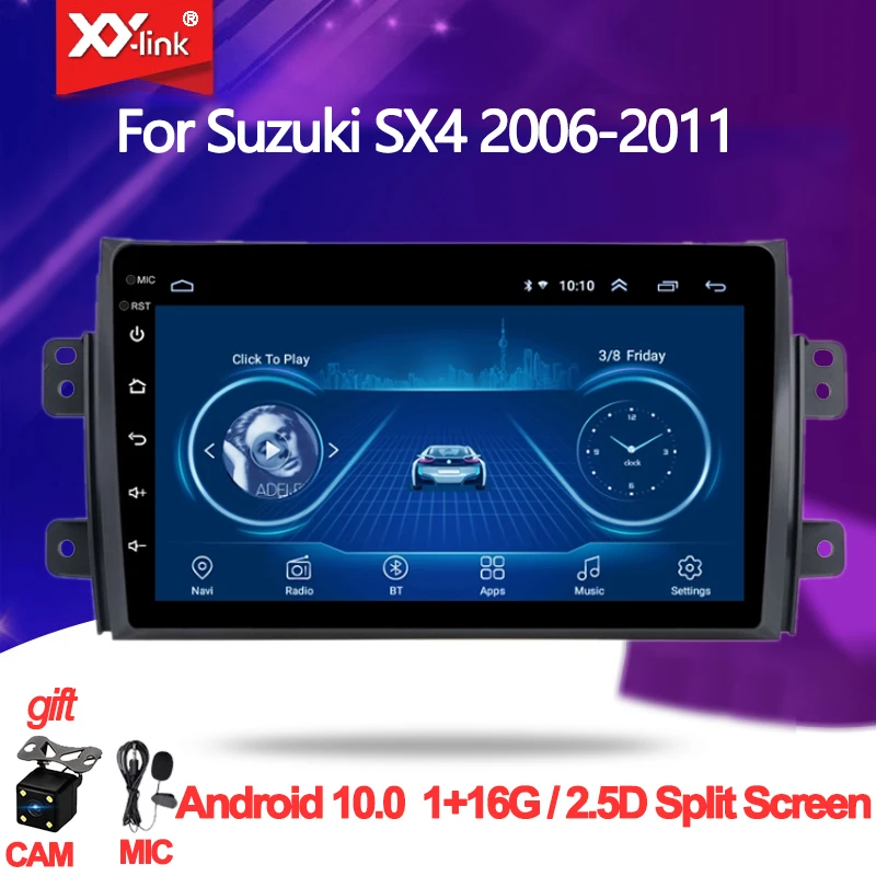 9" Android 10.0 Car Multimedia Dvd Player For Suzuki SX4 2006-2016 Gps Navigation System Auto Car Radio stereo Audio No 2 Din 9" Android 10.0 Car Multimedia Dvd Player For Suzuki SX4 2006-2016 Gps Navigation System Auto Car Radio stereo Audio No 2 Din