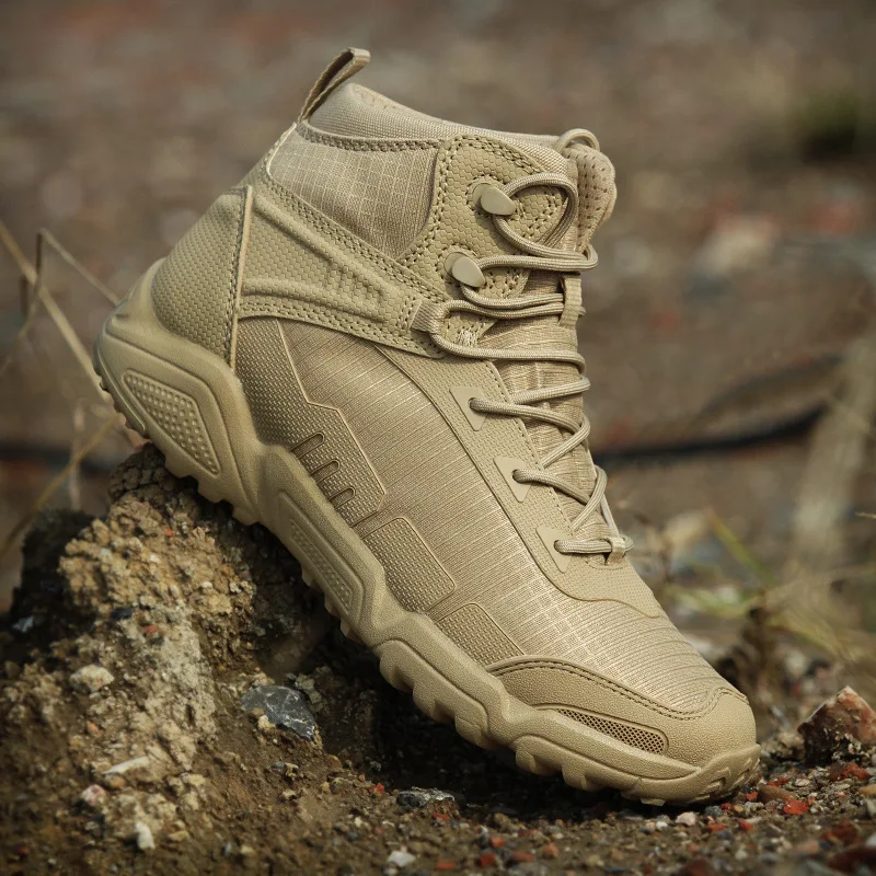 

Low Top Combat Training Tactical Military Boots Men Women Outdoor Hiking Climbing Sports Light Breathable Desert Sneakers Shoes