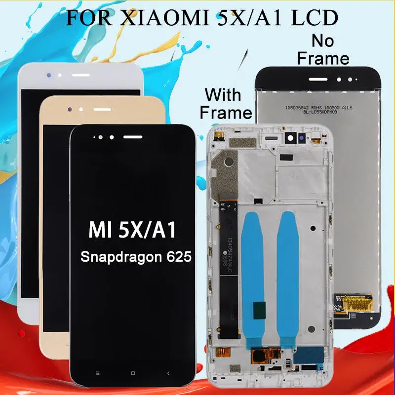 Catteny Бесплатная доставка Для Xiaomi Mi 5X ЖК кодирующий преобразователь сенсорного