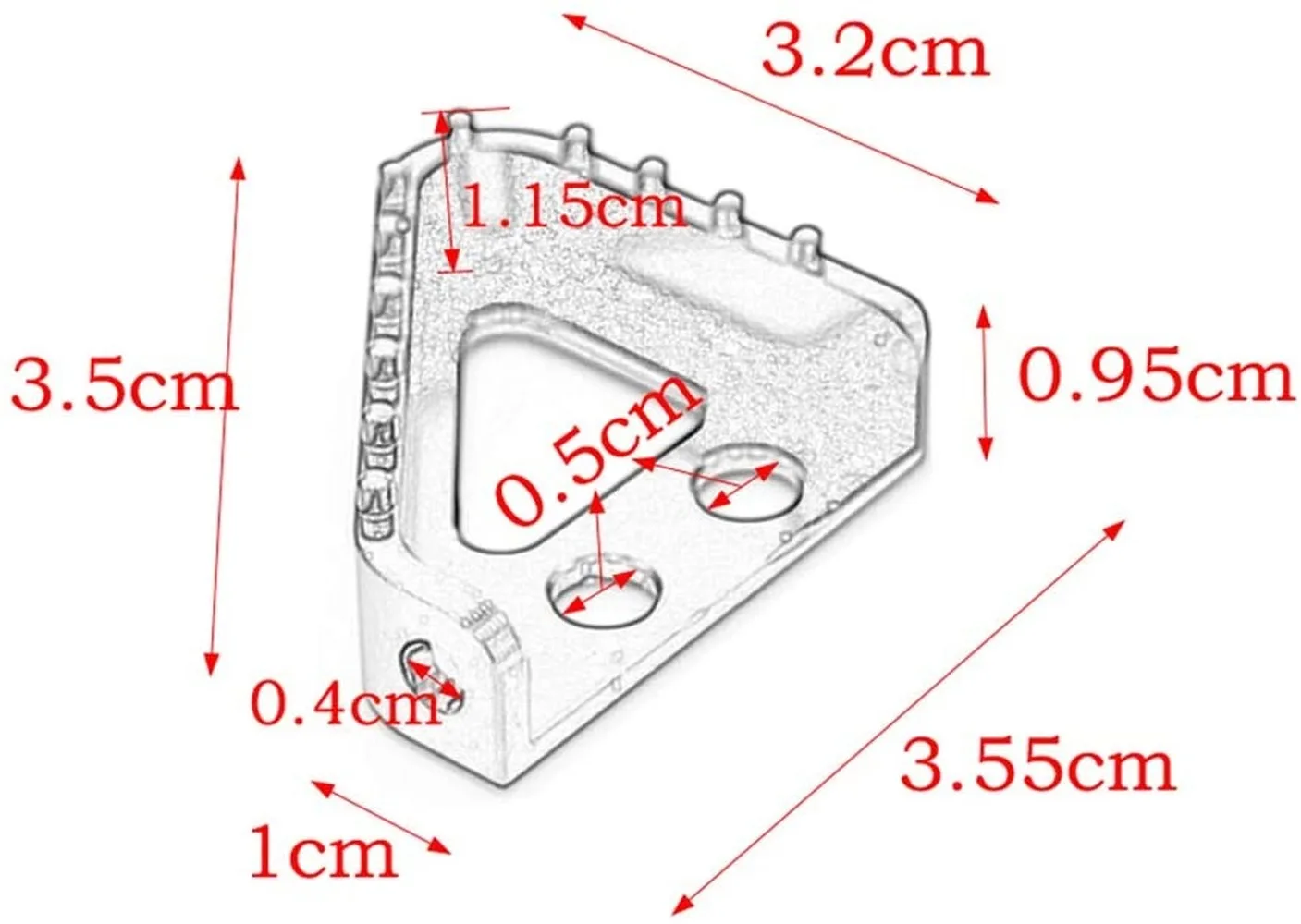 Универсальные педали для заднего пассажира мотоцикла подножка скутера